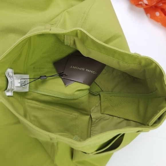 New St. John Green Classic 5 Pocket Marie Sport Slight Flare Women's Pan… - Picture 16 of 16